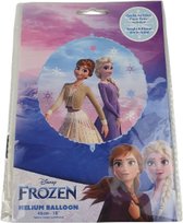 Frozen Helium Ballon - 18'' - 46cm - Multicolor - Frozen - Disney - Kinderen - Buitenspelen - Ballon