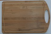 EIZOOK Planche à découper - Bamboe - 38x26 - manche - larmier