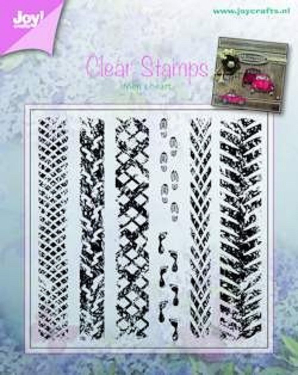 Joy! crafts - Clearstamp - Men`s heart - 6410/0375