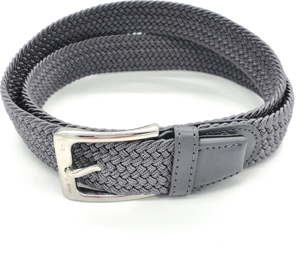 Elastische Riem - Stretch - Grijs - 115cm