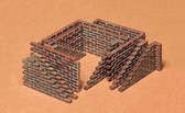 Tamiya Brick Wall Set + Ammo by Mig lijm
