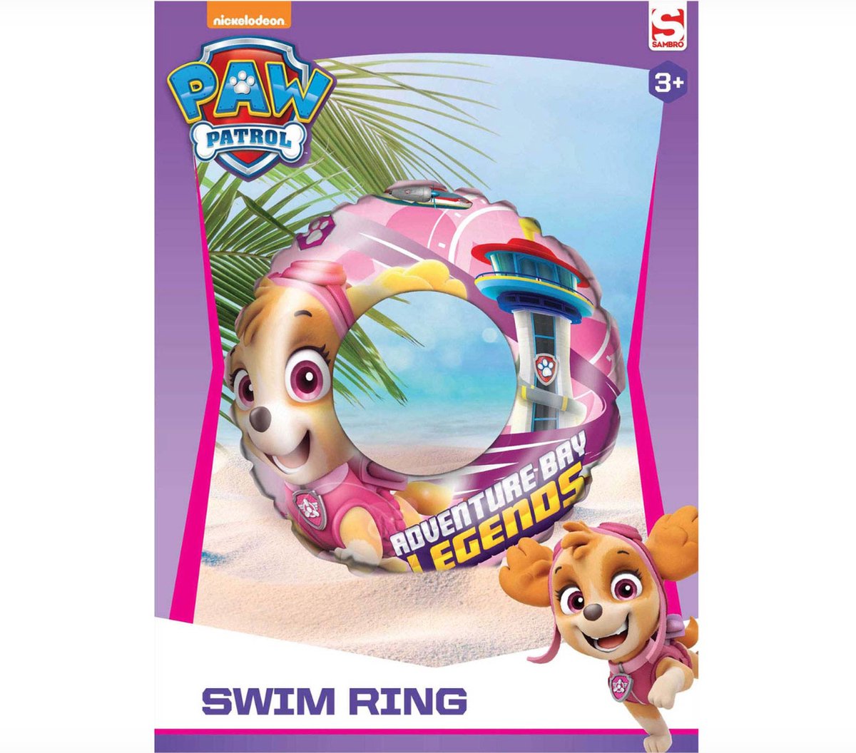 Paw Patrol - Zwemband - Zwemring - Skye - 3 tot 6 jaar - Opblaasbaar speelgoed - Zwemmen - Water - Zwembad - Speelgoed