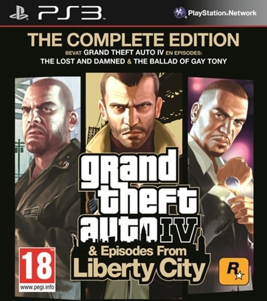 Grand Theft Auto IV (GTA IV) - Complete Edition - PS3