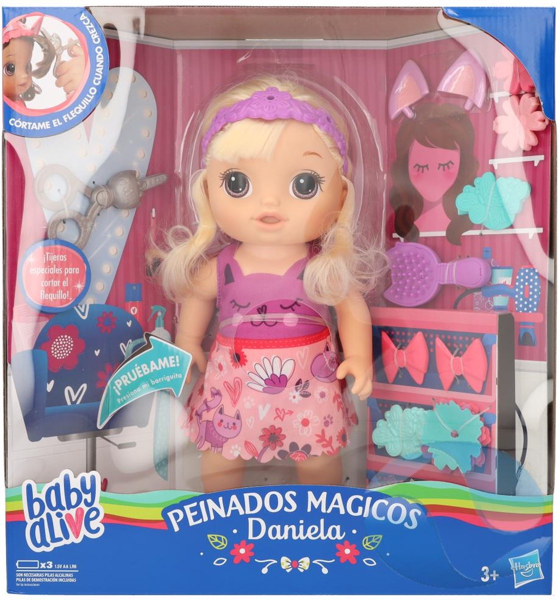 Hasbro Baby Alive Snipn Style Baby Doll Girl