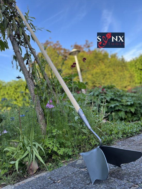 Synx Tools Aanaarder 20 cm Bodembewekers - Gesmeed - Vorentrekker - Tuinartikelen schoffels - Onkruidverwijderaar - Met Steel 160cm van Synx Tools — afbeelding 5