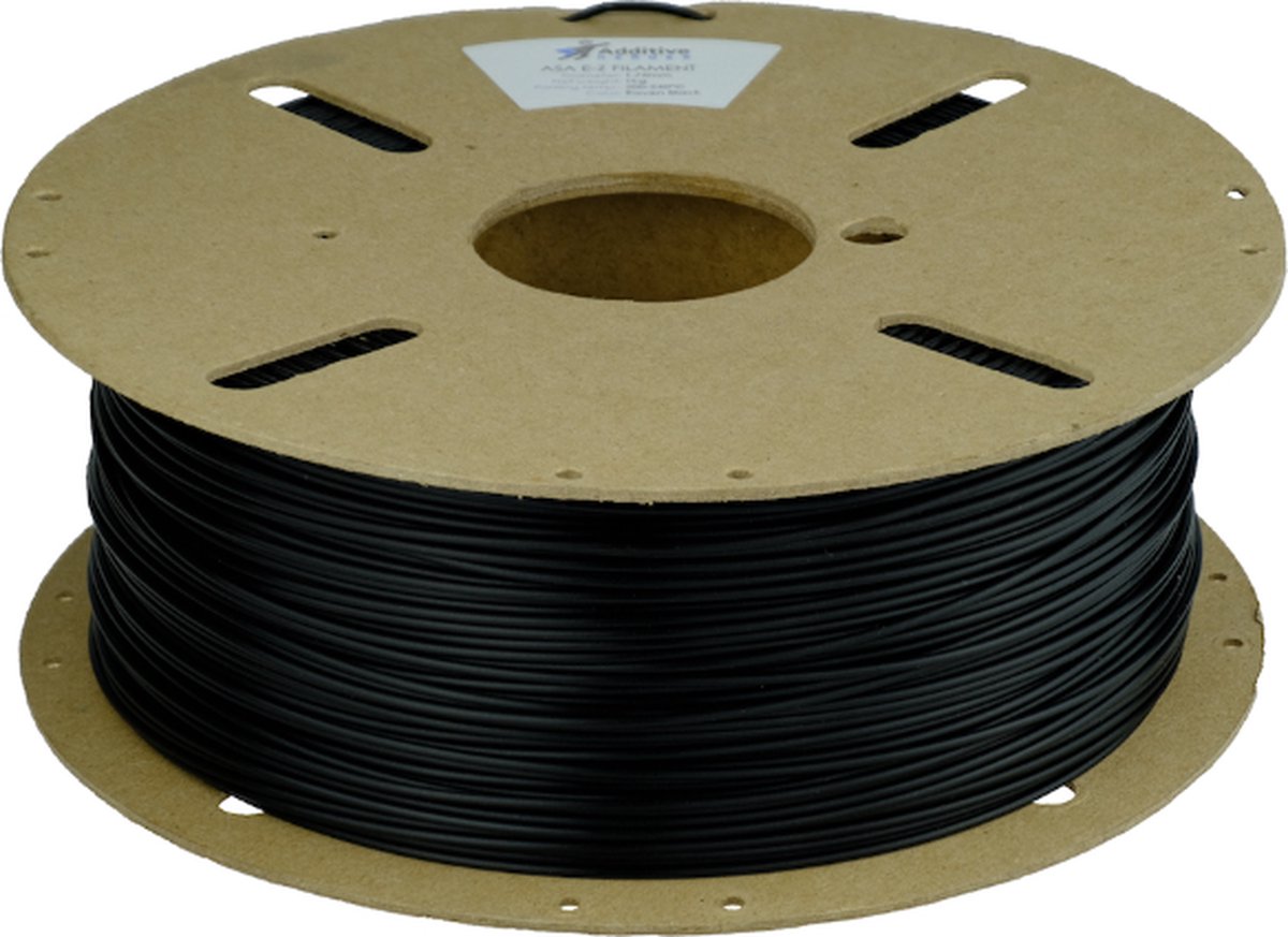 Additive Heroes ASA-EZ filament (1.75 mm, 1 kg) - Raven Black
