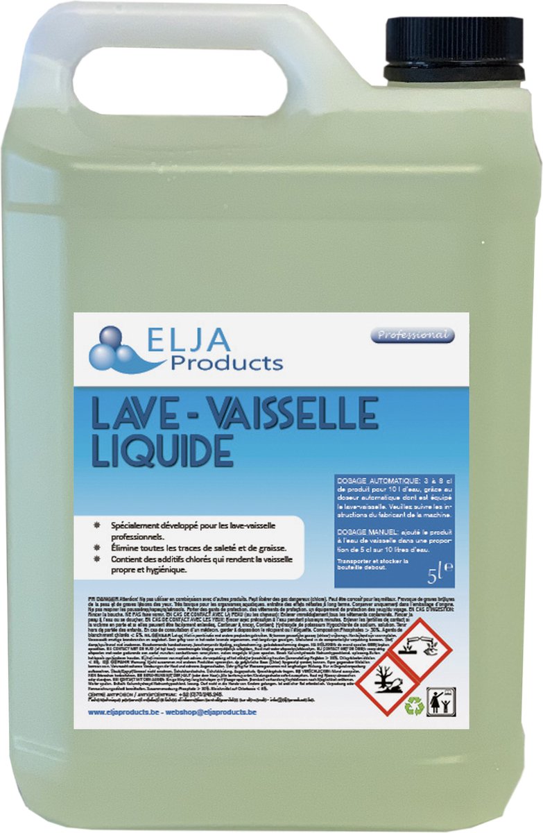 Elja Vloeibaar vaatwasmiddel | 5L