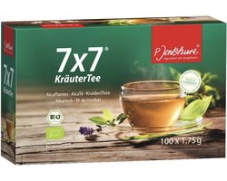 P. Jentschura 7x7 Kruidenthee voor een bewuste balans 100 Theefilters om te ontzuren