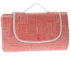 Couverture pique-nique 130x150 cm graphis rose