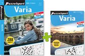 Puzzelsport - Puzzelboekenpakket - 2 puzzelboeken - Varia  - PuzzelBlok + 288  pagina's