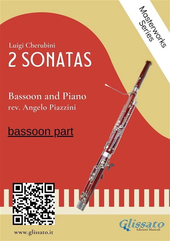 (bassoon part) 2 Sonatas by Cherubini Bassoon and Piano (ebook