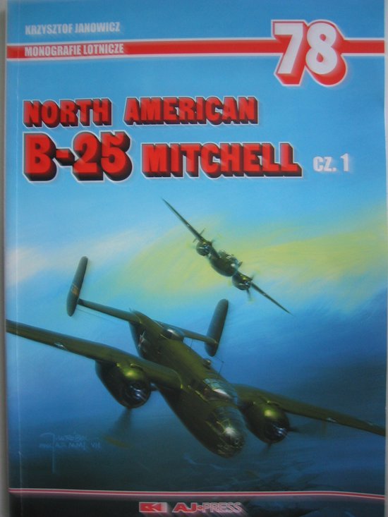 North American B-25 Mitchell CZ.1 + bouwtekeningen.
