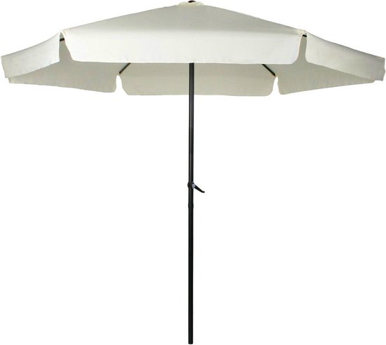 QUICK STAR Balkon parasol 200x125cm balkonscherm rechthoekig knikbaar