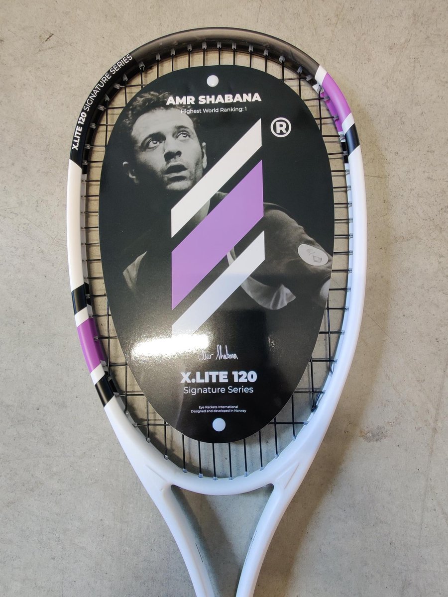 Eye Squash Rackets Eye Racket X.Lite 120 - Amr Shabana - 120 gram - Eye squash - squash ...