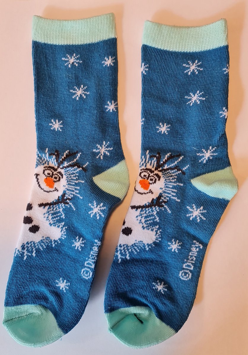 Frozen Sokken Blauw Maat 23/26