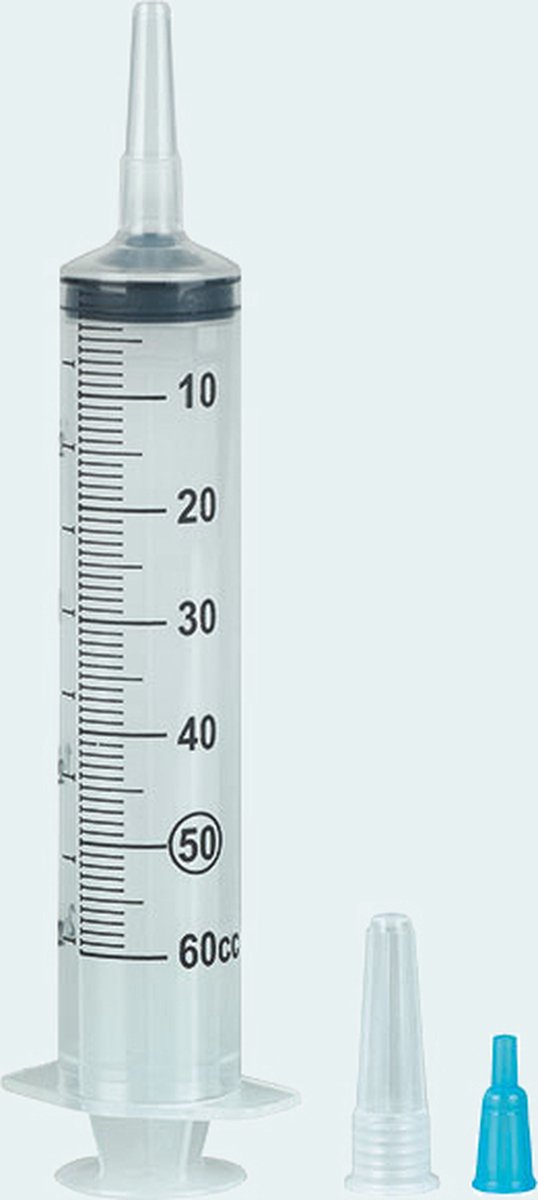 Goedkoopste MEDIWARE 50ml Spuit - Extra Lang - Zonder Naald - Doseer Spuit - Per Stuk