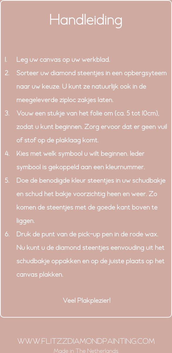 Production 100% néerlandaise! │ Peinture de diamants │ Tête T- Rex │ Taille  40 x 40 cm