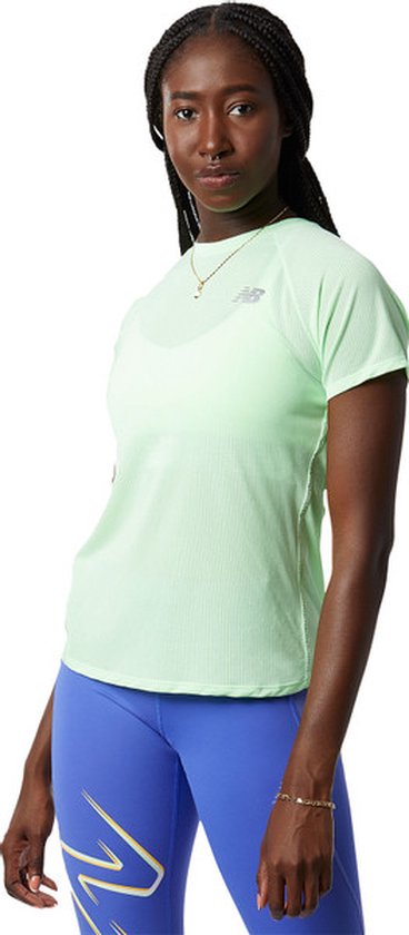 New Balance Impact Run SS Women - T-shirts de sport - vert - Femme