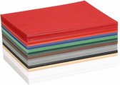 Kerst karton, A6 10,5x15 cm, kleuren assorti, 300 assorti vel
