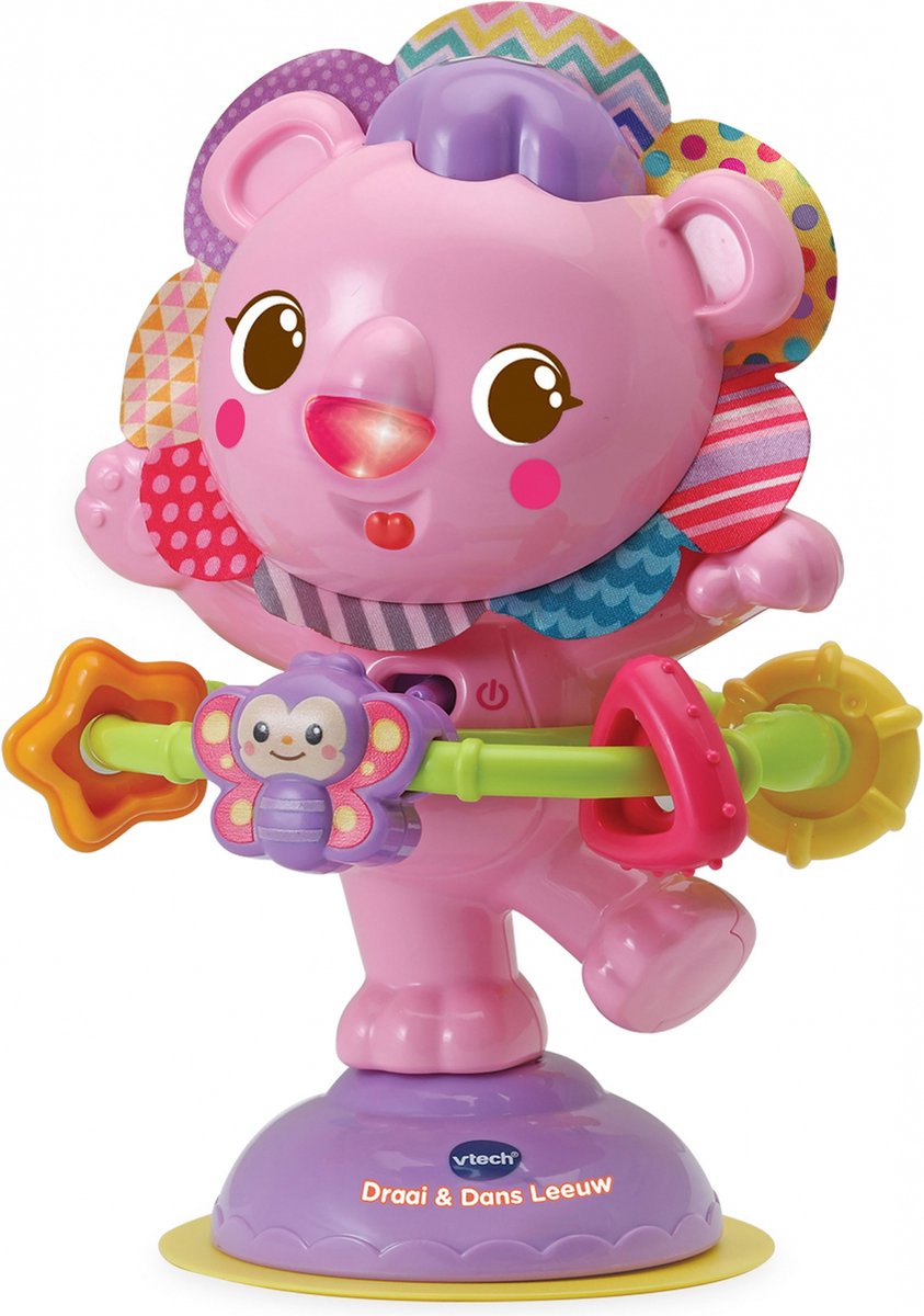 VTech Baby Dans & Draai Leeuw roze