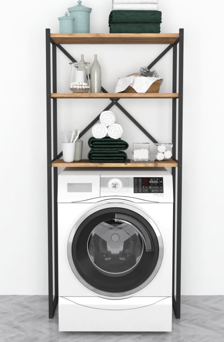 Wasmachine kast: Modulaire en Stijlvolle Oplossing
