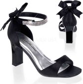 Fabulicious - ROMANCE-372 Sandaal met enkelband - US 13 - 44 Shoes - Zwart