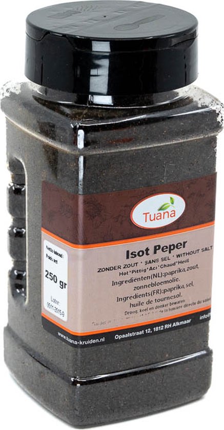 Tuana Kruiden - Isot Peper - MP0099 - 250 gram | bol.com