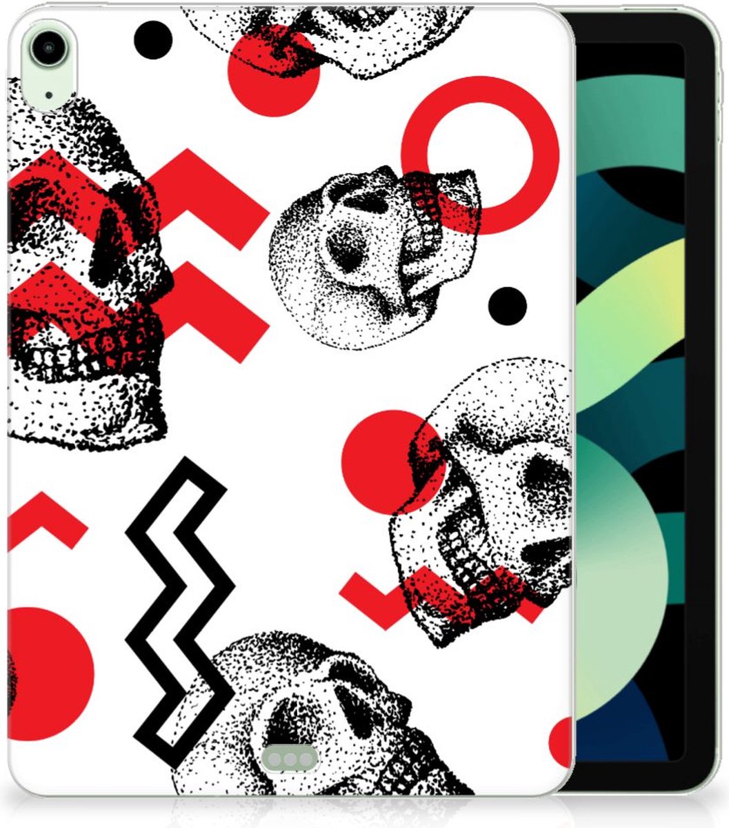 Tablet BackCover iPad Air (2020/2022) 10.9 inch Skull Red