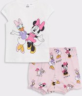 Minnie mouse & daisy tweedelige set T-shirt en short meisjes
