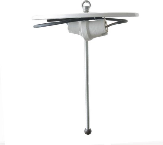 LumiLamp Snoerpendel Ketting Tiffany E27/max 2*60W - Meerkleurig IJzer