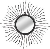 vidaXL-Wandspiegel-sunburst-80-cm-zwart