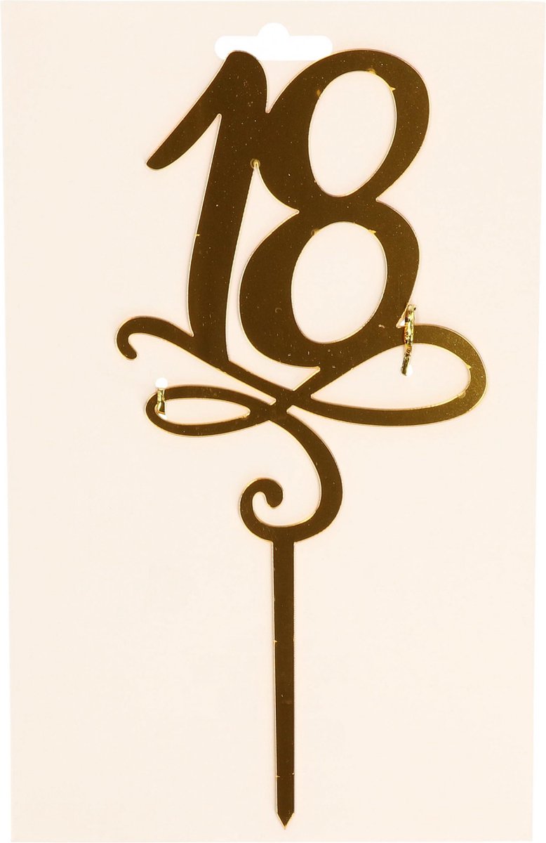Taartprikker 18 jaar