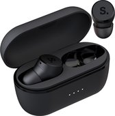 Sonume Mini Draadloze Oordopjes - in-ear - Bluetooth oordopjes - Draadloze oortjes - Waterbestendig - Touch bediening - Diepe Bass - 26 uur luistertijd - Bluetooth 5.0 - Zwart - Geschikt voor Apple & Android