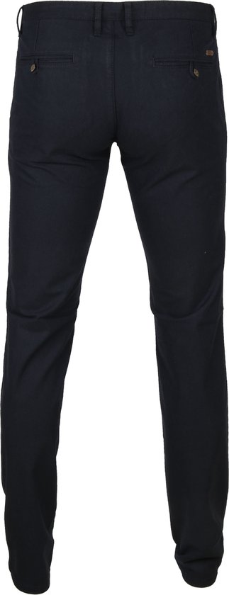 Convient Chino Motif Bleu Foncé - taille 46