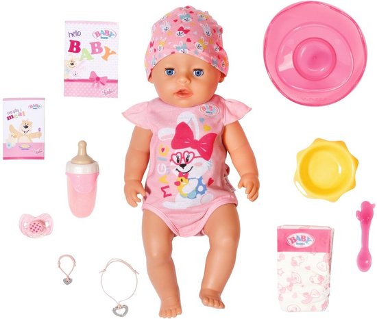Afbeelding van BABY born Soft Touch Magic Girl - Babypop 43 cm speelgoed