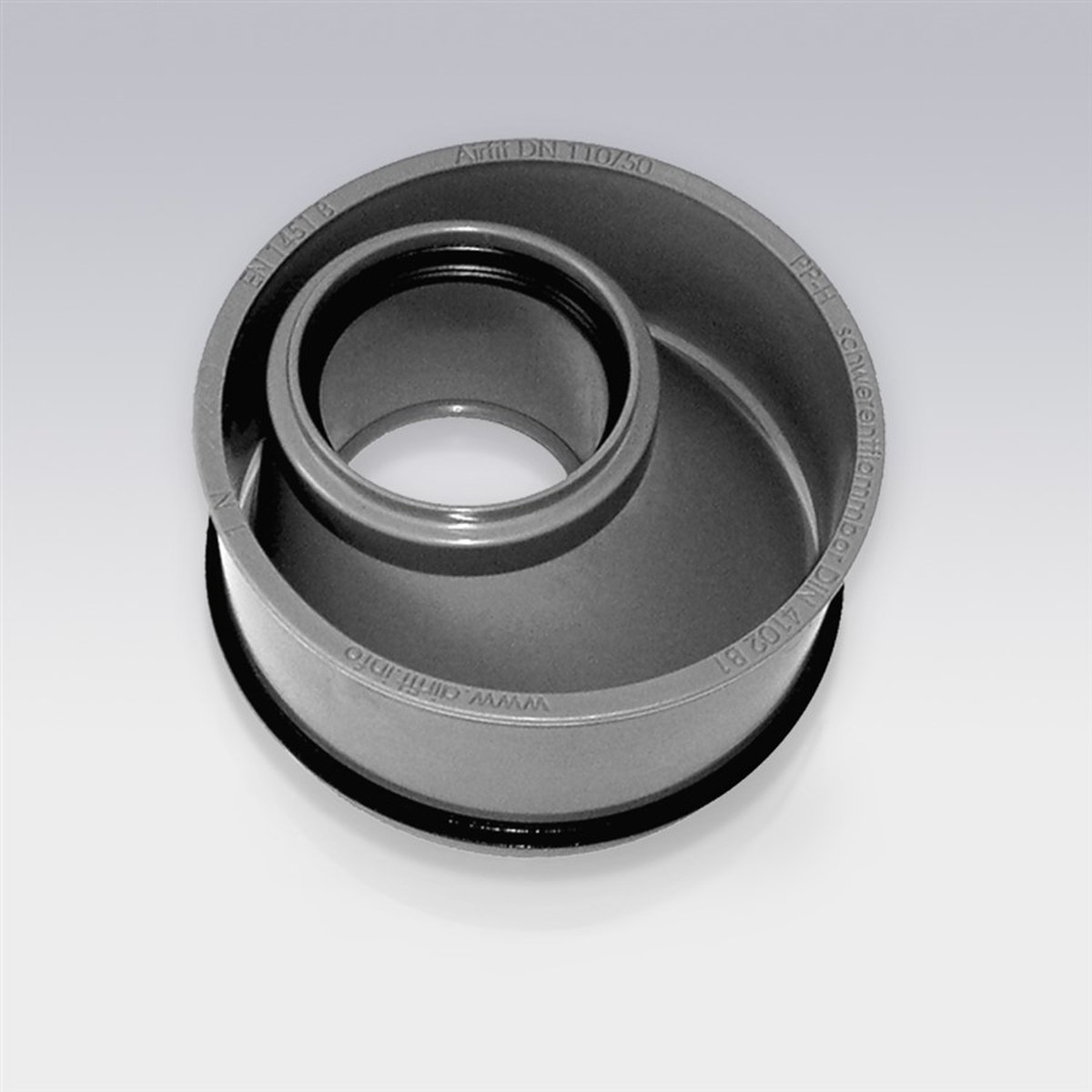 Airfit Verloopstuk riool manchet 110x50mm