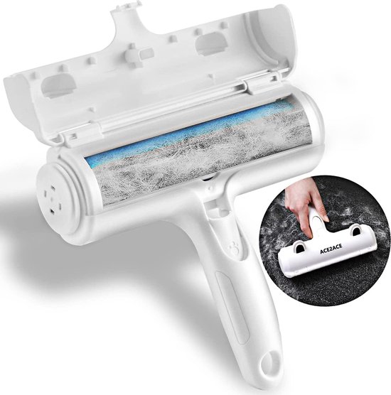 FusselZz® Premium pluisroller voor dierenharen, zelfreinigende