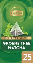 Thee lipton exclusive groene thee matcha 25x2gr | Pak a 25 stuk | 6 stuks