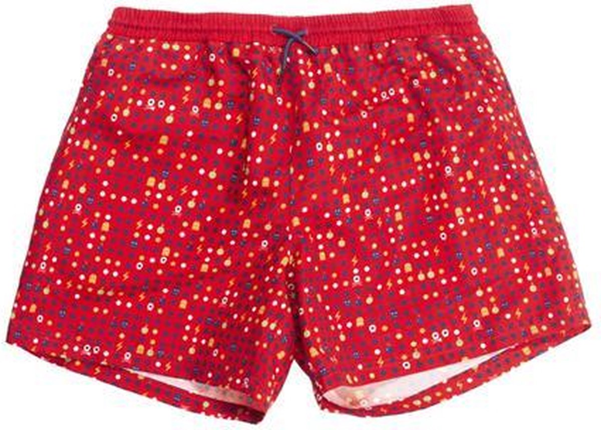 Zwemshort jongen rood 164