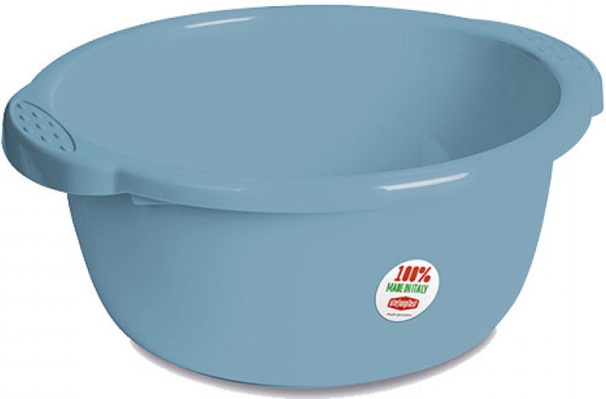Stefanplast Wasbak Rond 14L Blauw