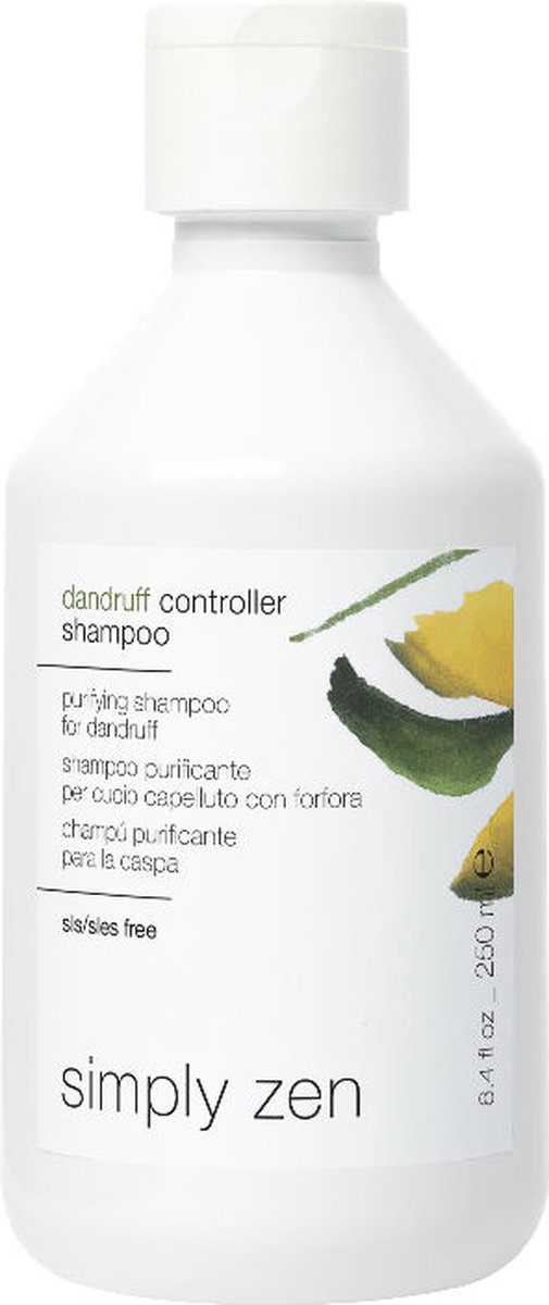Simply Zen dandruff controller shampoo 250 ml - Anti-roos vrouwen - Voor Alle haartypes