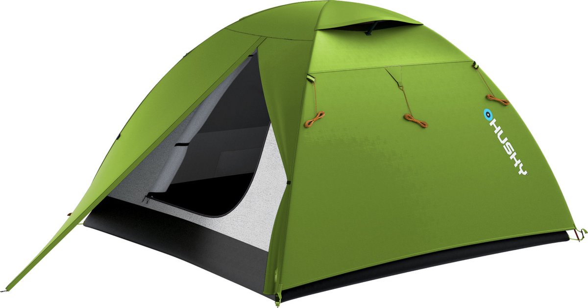 Husky Tent Sawaj Nylon 210 X 270 Cm - Groen - 3 Persoons