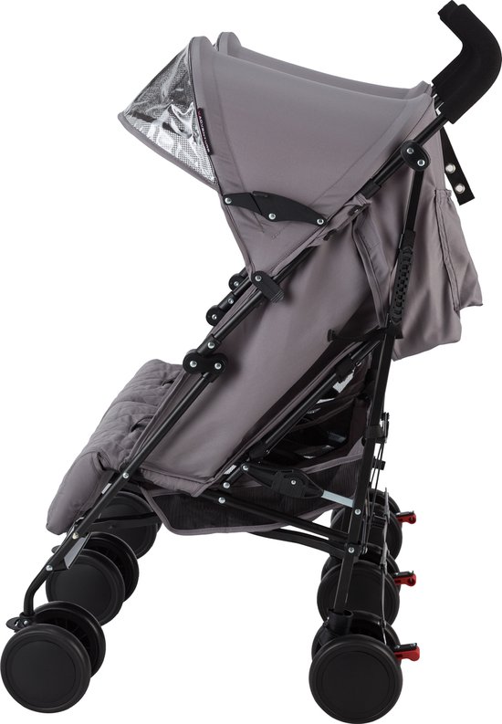 X Adventure Duo Buggy / Tweeling Buggy - Lichtgewicht Dubbele Buggy Tandem Buggy - Grijs van $ — afbeelding 3
