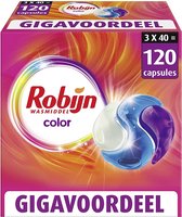 Bol.com Robijn Wascapsules 3-in-1 Color 3 x 40 stuks aanbieding
