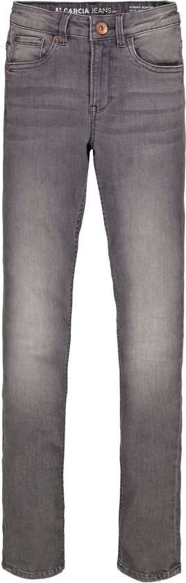 GARCIA Rianna Meisjes Skinny Fit Jeans Grijs - Maat 170