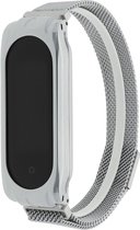 Bandje Voor Xiaomi Mi 3/4/5/6 Milanese Band - Zilver - One Size - Horlogebandje, Armband
