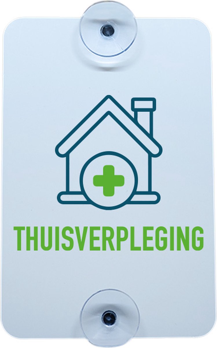 Autobord Logo - Thuisverpleging - 10x15cm - voor zorgpersoneel