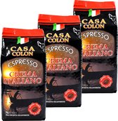 Casa Colon Crema Italiano - koffiebonen - 3 x 1 kg