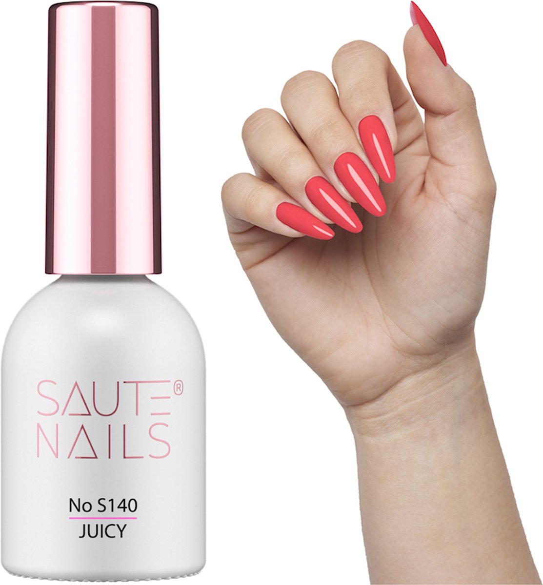 SAUTE Nails Roze UV/LED Gellak 8ml. - S140 Juicy