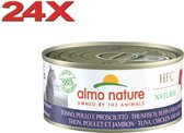 Almo Nature HFC Nourriture pour chat Food - Thon, Kip & Jambon - 24x150gr